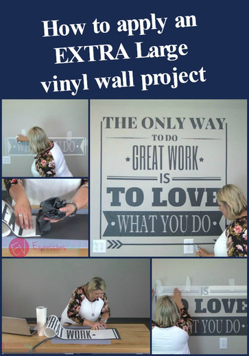 Extra Large Vinyl Wall Project