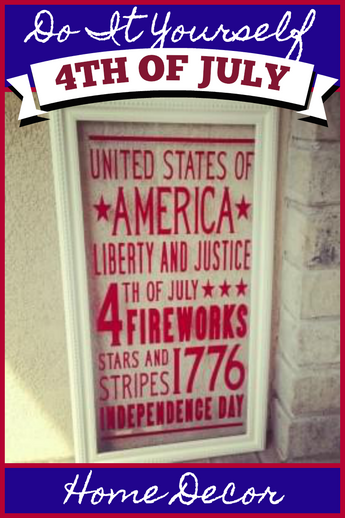 4th of July Sign