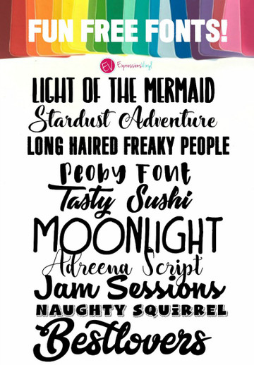 more fun free fonts expressions vinyl fun fonts
