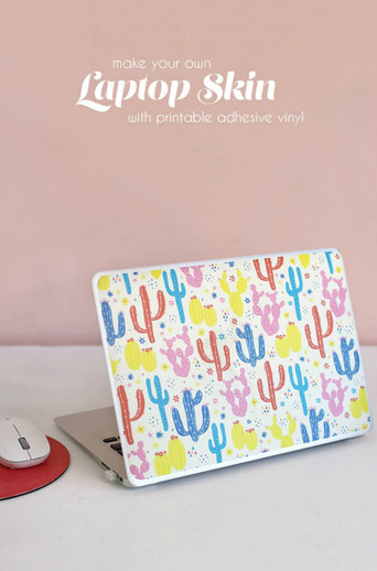 How to Work with Printable Vinyl: DIY Vinyl Stickers - Persia Lou