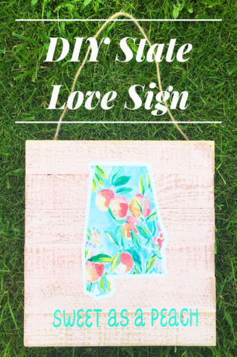 State Love with Printable Vinyl