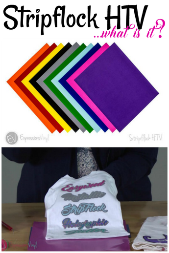 StripflockLearn All About This Fun Heat Transfer Vinyl! - Expressions  Vinyl