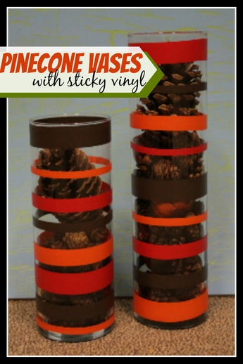 Flower Vases Turned Fall Decor