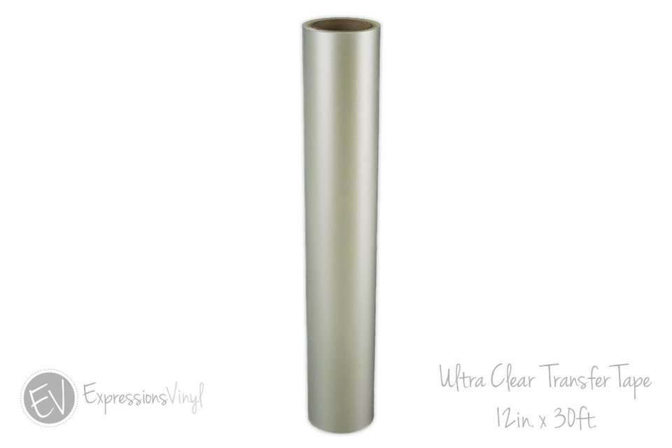 Oracal Clear Transfer Tape - 12 Inch X 25 Feet Gridded Vinyl Application Tape