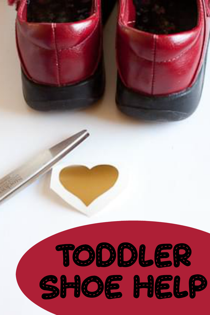 Toddler Shoe Help Expressions Vinyl