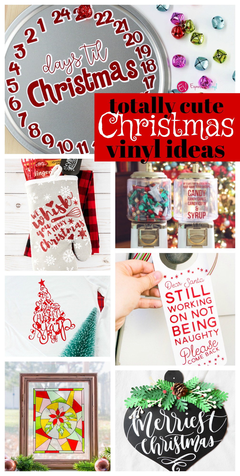 christmas vinyl projects expressions vinyl