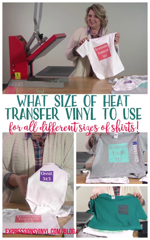 Download Htv For Shirts How To Choose The Right Size Vinyl Expressions Vinyl