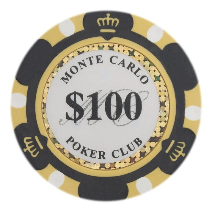 Monte Carlo Poker Chips