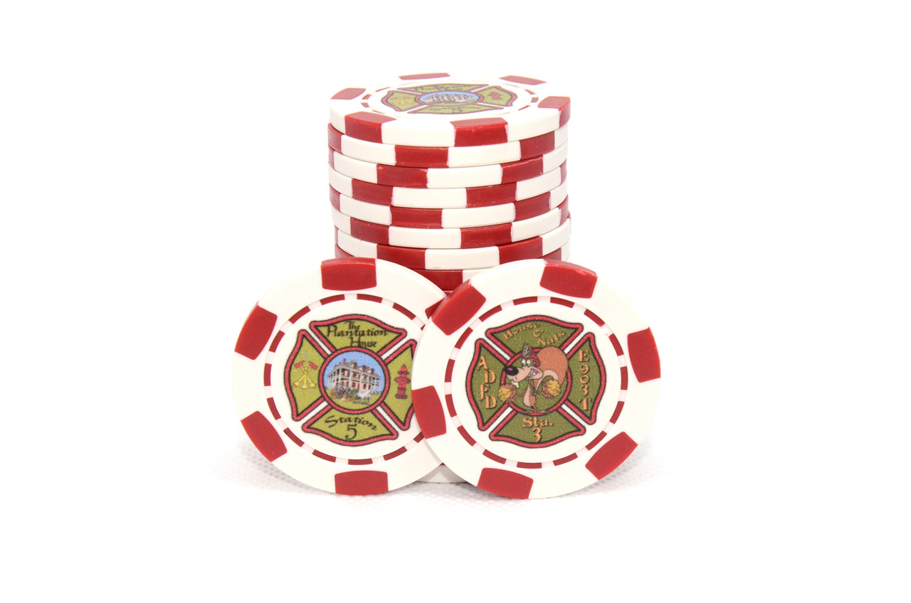Vergonzoso Pogo stick jump Sistemáticamente Custom Poker Chips