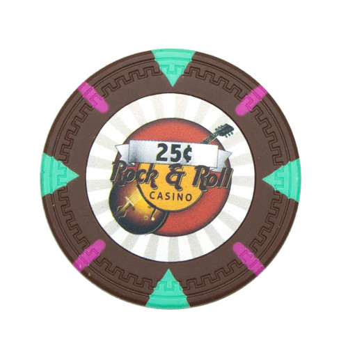 Rock & Roll Poker Chips