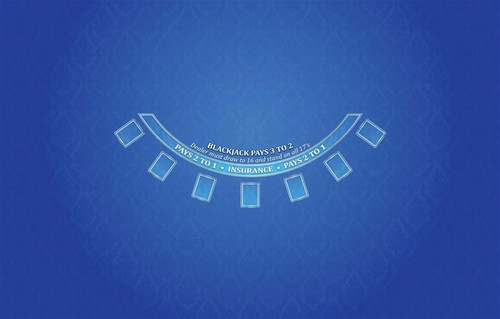 Custom Blackjack Sublimation Felt