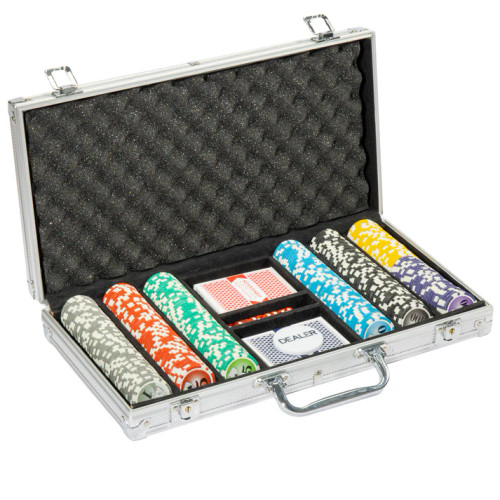 300 Yin Yang Poker Chip Set with Aluminum Case