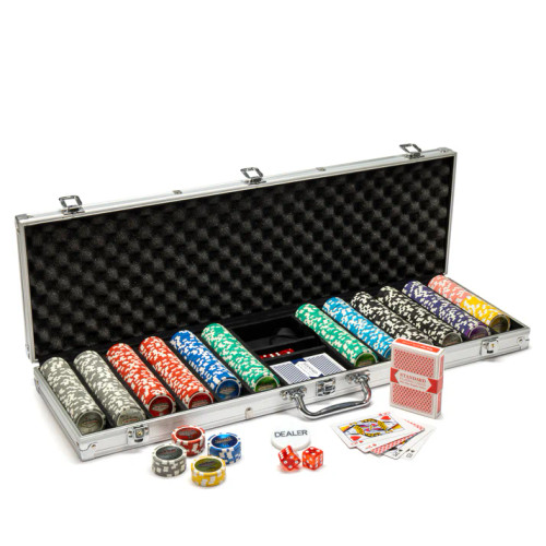 600 Welcome to Las Vegas Poker Chip Set with Aluminum Case