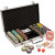 300 Monaco Club Poker Chip Set with Aluminum Case