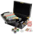 500 Black Diamond Poker Chip Set with Black Mahogany Case