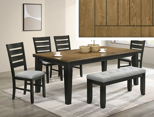 Bardstown Wheat Charcoal Dining Set