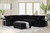 Mondo Black Sectional