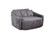 Manwah Pewter Gray Chaise