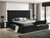 Liliana Black Queen Storage Bed
