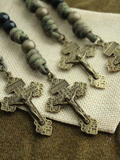 Soldier's One-Decade Paracord Rosary