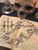 Memento Mori Howlite Skull Rosary