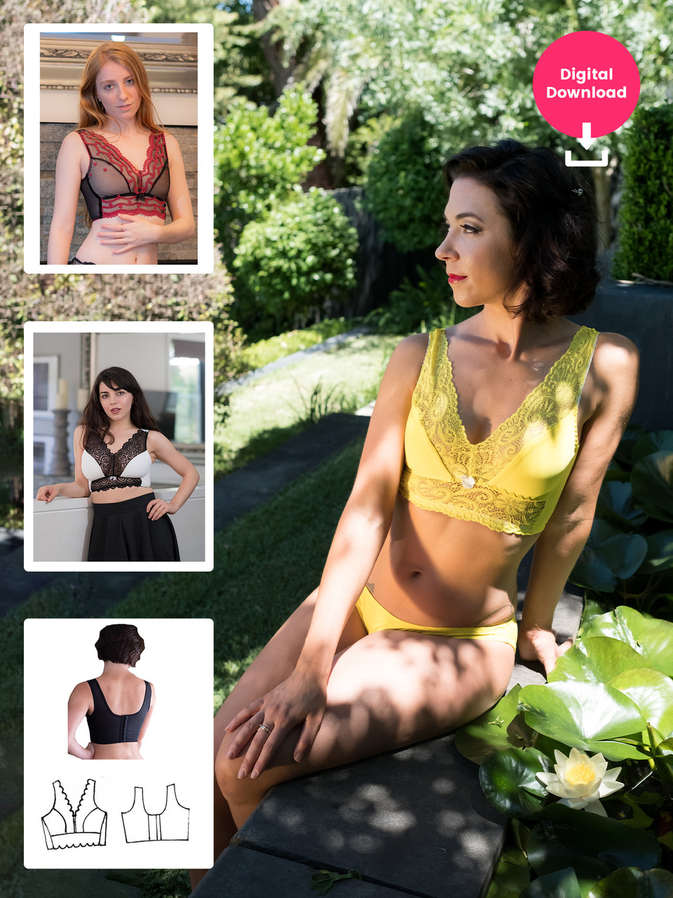 Finally! Sewing my own Lingerie : the Black Beauty Bra Review