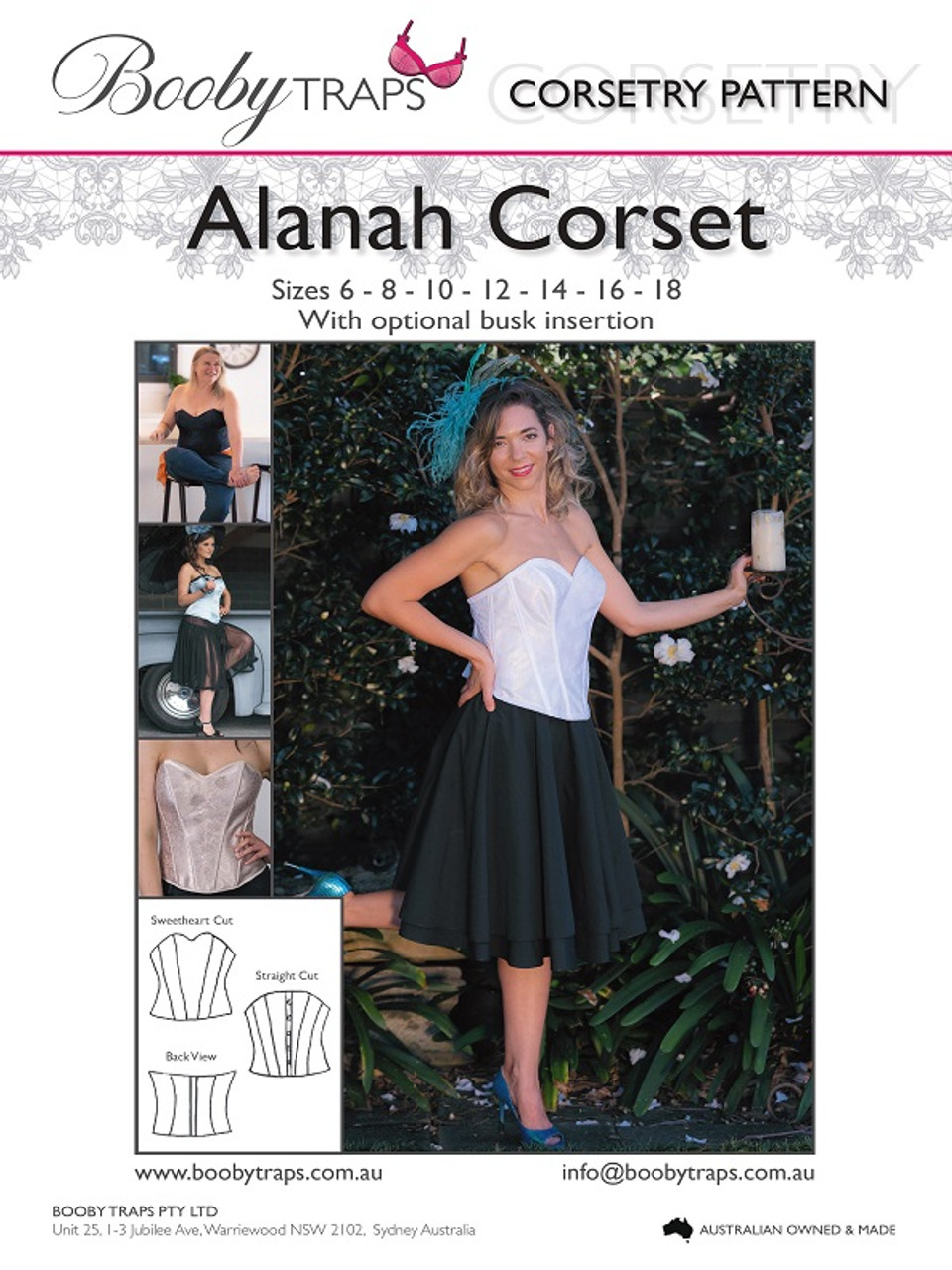 Alanah Corset Pattern