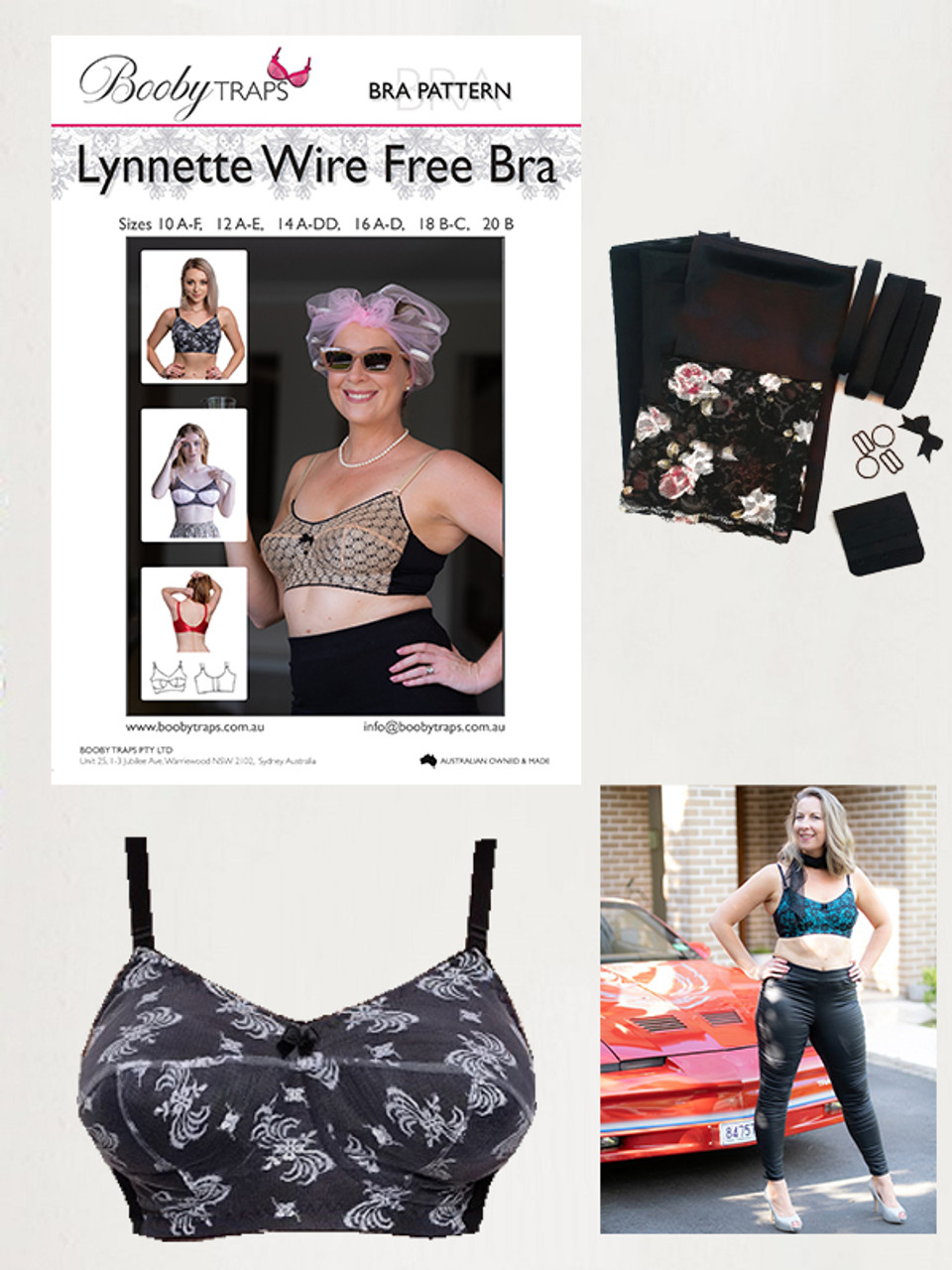 Lynnette Wire Free Bra Pattern Bundle