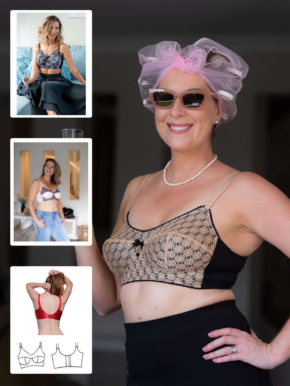 Gail Wire Free Bra Digital Pattern