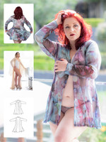 Panelled Robe Curves pattern