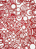 Ruby bra rings, slides and hooks