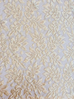 Gold fabric bra lace