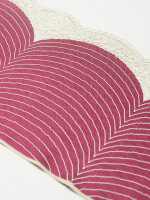 Vintage Red Stretch Lace