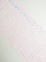 pink embroidered rigid bra lace