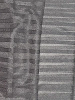 black striped sheer bra fabric