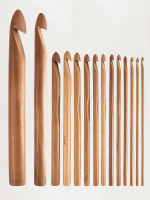 Bamboo crochet hooks