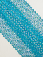 wide ocean blue aquamarine bra lace