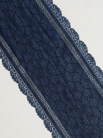 navy blue bilateral bra lace