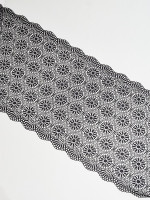 black stretch bra lace sold by the metre yard