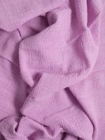 Lilac cotton linen fabric sold by the metre