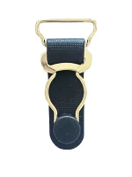 Vintage Black Gold Suspender Clips