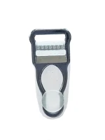 Clear Gunmetal Suspender Clips