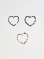 hear shaped connectors