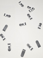 black and white suspender clips