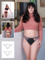 Kaya Crotchless Panties Pattern