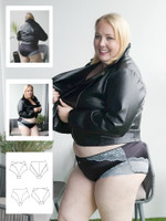 curves plus size knickers high waisted sewing pattern