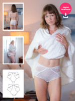 Ariana Briefs Digital Pattern