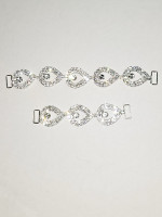 Rhinestone Teardop Bikini Connectors