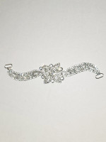 Rhinestone Floral Bikini Connectors