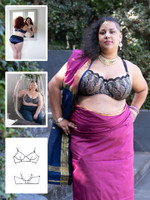 large bust lace bra sewing pattern